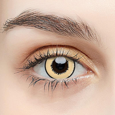 Pollyeye Element Brown Colored Contact Lenses