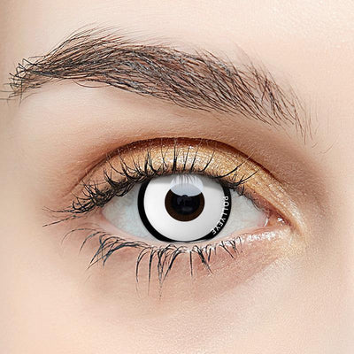 Pollyeye MAD Black Colored Contact Lenses