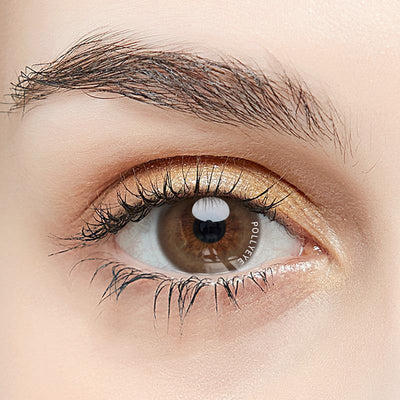 Pollyeye Anti Blue Ray Evolution Brown Colored Contact Lenses