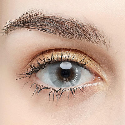 Pollyeye Super Natural Ghost Grey Colored Contact Lenses
