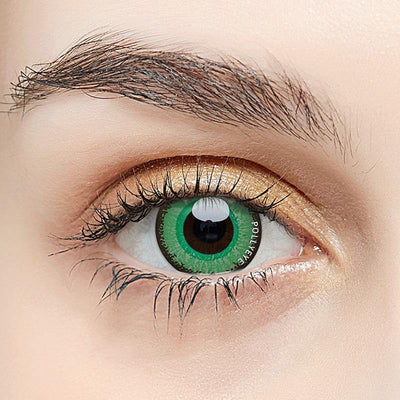 Pollyeye Macaroon Green Colored Contact Lenses