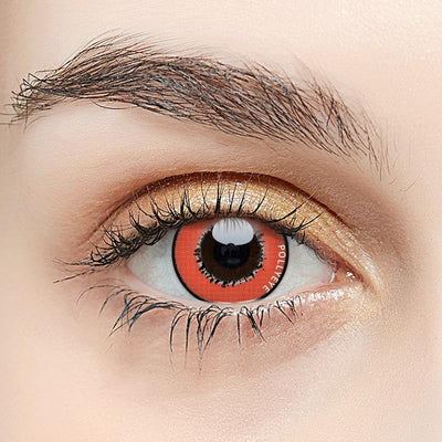 Pollyeye Element Red Colored Contact Lenses